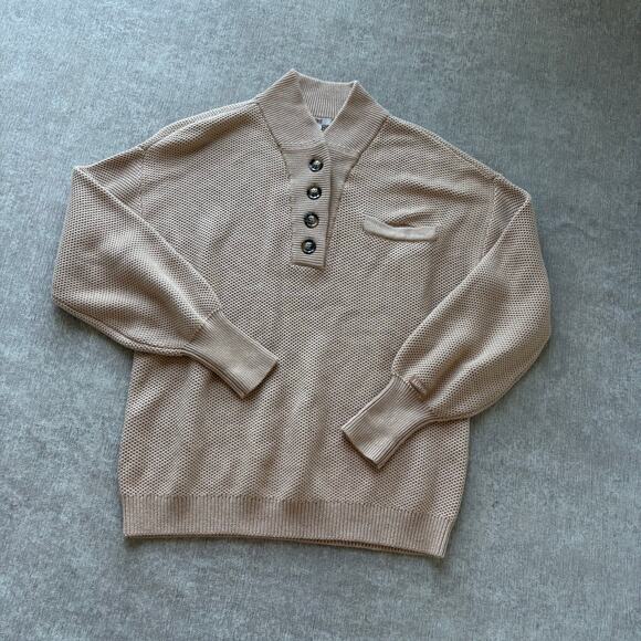 Lunya Beige Sweater - Picture 1 of 4